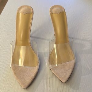 NWT TONY BIANCO MARLEY Vynalite high heel Size 9.5